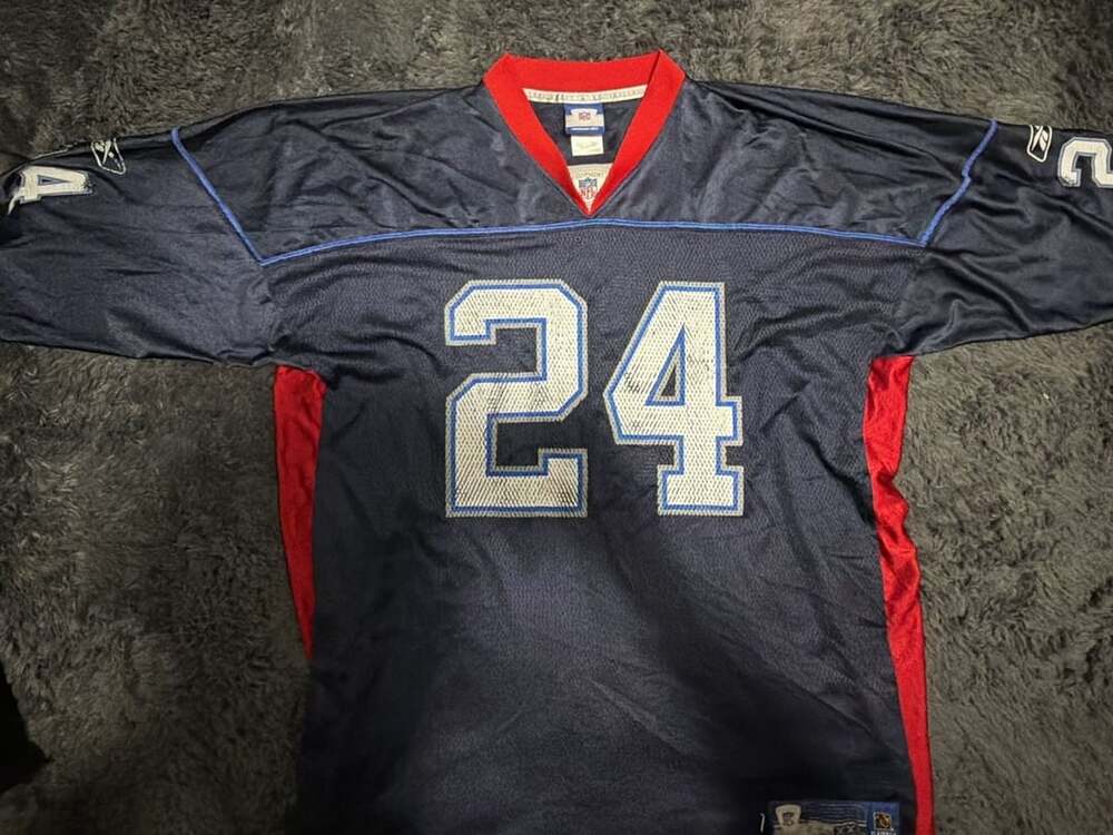 Reebok Buffalo Bills Football Jersey Size 2XL Navy Blue 24